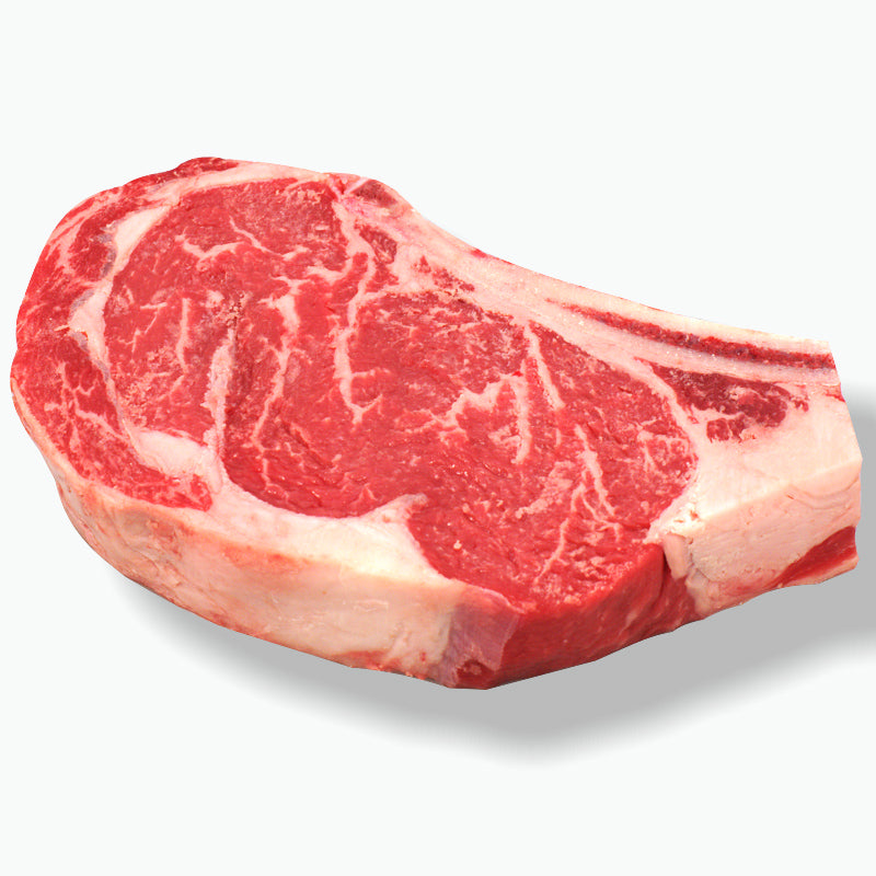 Dry aged rib steak, USDA Prime grade 20 oz. steak (Sold by the peice)