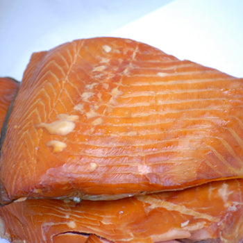 Alder-smoked salmon (priced per lb.)