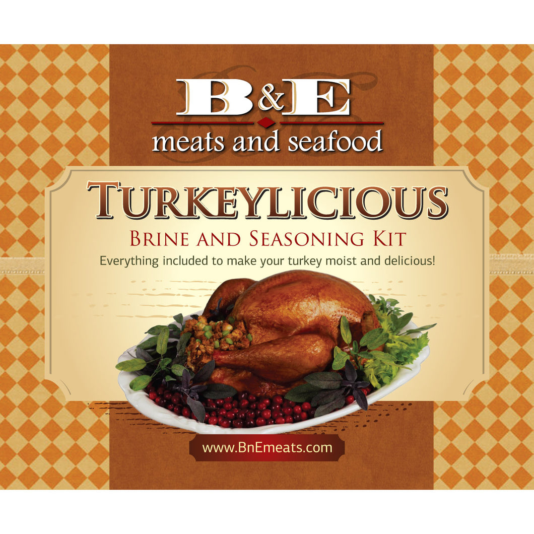 Turkeylicious Brine and Seasoning Kit (priced per kit)